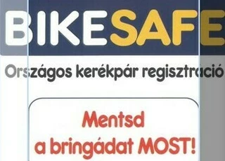 "Bikesafe" Kerékpár-regisztráció