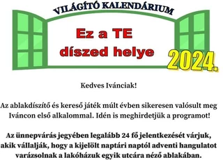 Világító kalendárium 2024.