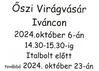 Őszi Virágvásár